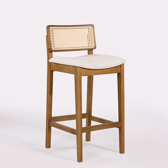 03 banqueta viena madeira macica pinhao tela natural linho palha