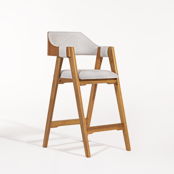 banqueta bali tecido cinza 3