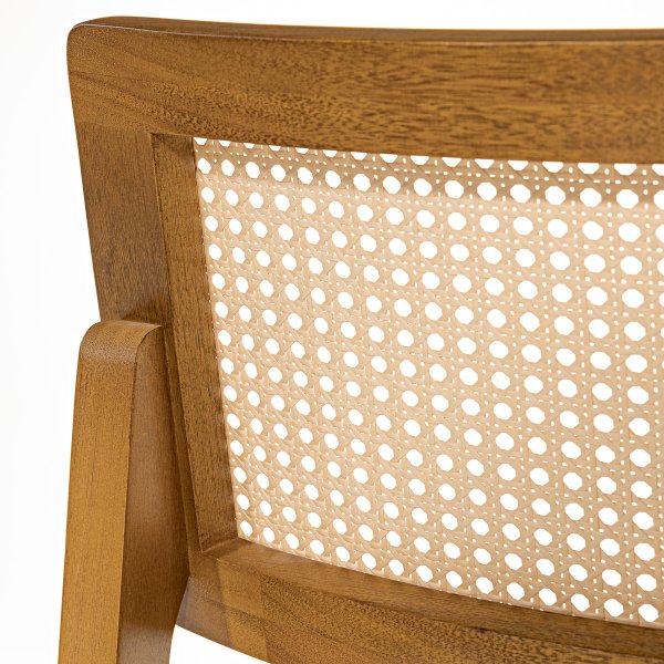 08 banqueta vegas baixa madeira macica com telinha natural sextavada estofada linho palha