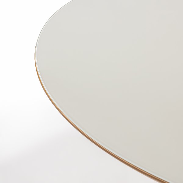 03 mesa de jantar oblonga ibiza com tampo vidro off white