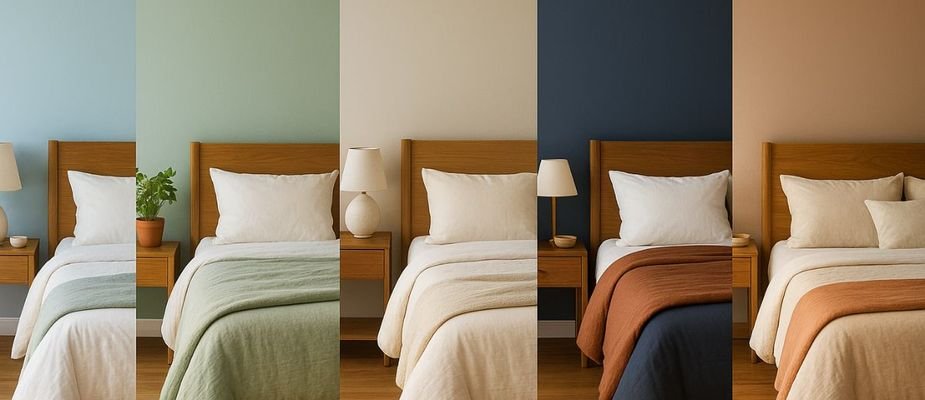 Qual a melhor cor para pintar o quarto