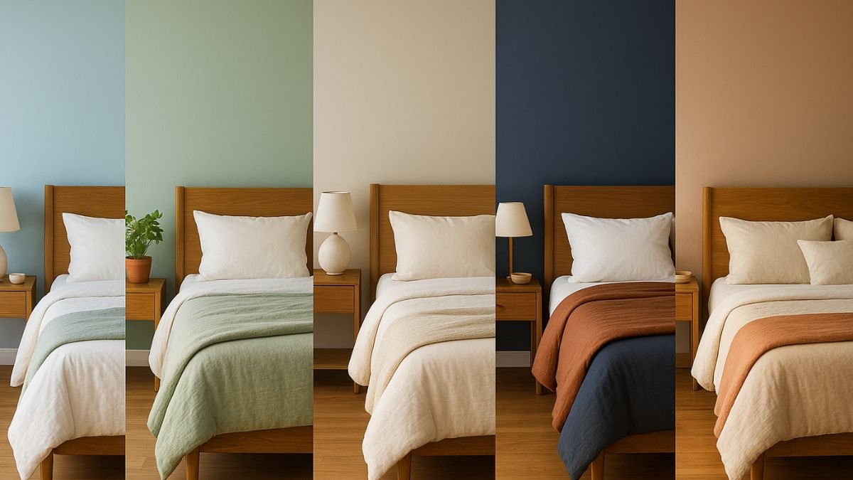 Qual a melhor cor para pintar o quarto