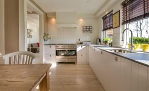 cozinha de casa elegante