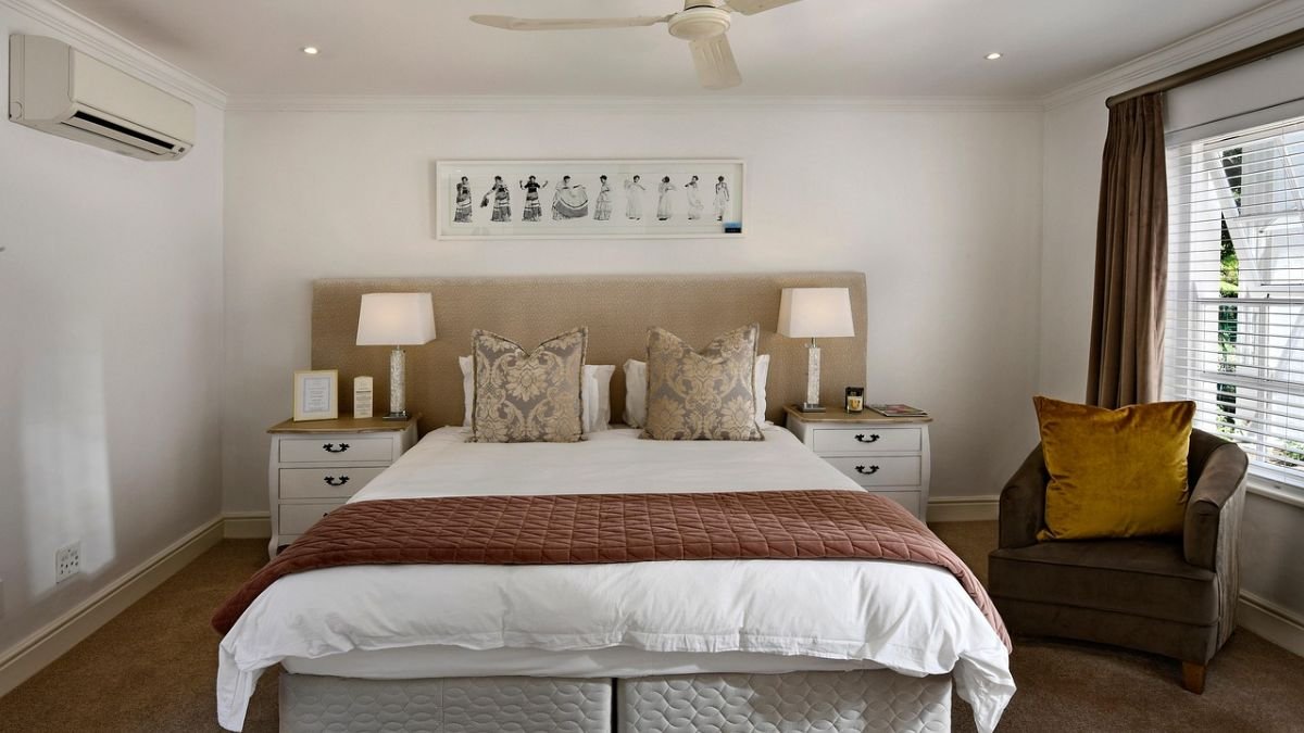 quarto de casal decorado